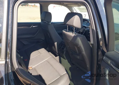 2016 BMW X3 xDrive28I z USA, uszkodzony, nr VIN 5UXWX9C59G0D83255